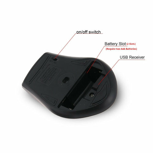 2.4GHz Wireless Optical Mouse