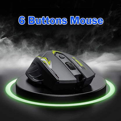Dual-Mode 2.4GHz Wireless Mouse - Bluetooth 5.4