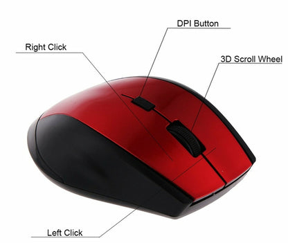 2.4GHz Wireless Optical Mouse