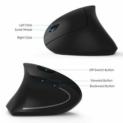 2.4GHz Wireless Ergonomic Vertical Mouse