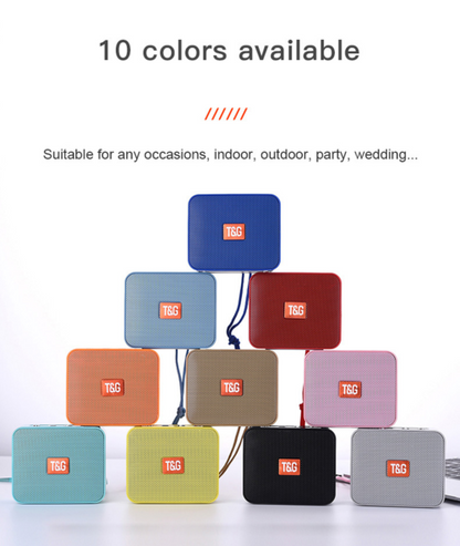 TG Mini Stereo Bluetooth Speaker w/ TF & FM