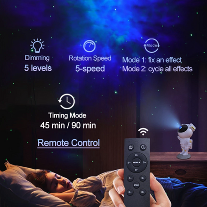 Astronaut Star Projector w/ Bluetooth Speaker