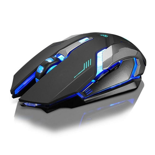 Ninja Dragon X7 Wireless Rechargeable Silent Gaming Mouse (Black & White)