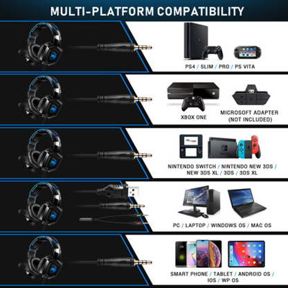 Stereo Gaming Headset w/ Mic