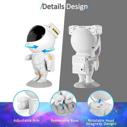 Astronaut Star Projector w/ Bluetooth Speaker