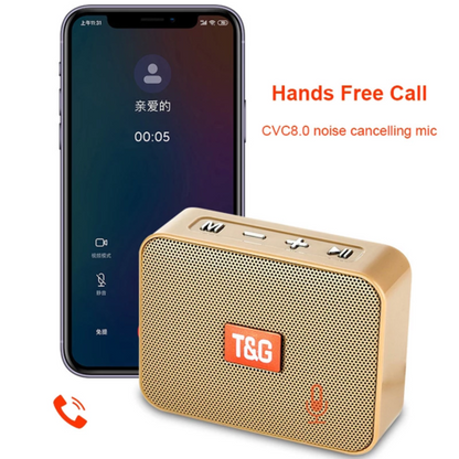 TG Mini Stereo Bluetooth Speaker w/ TF & FM