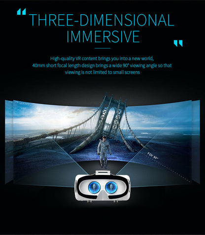 Magic G6 Smartphone VR Headset w/ Built-In Headphones