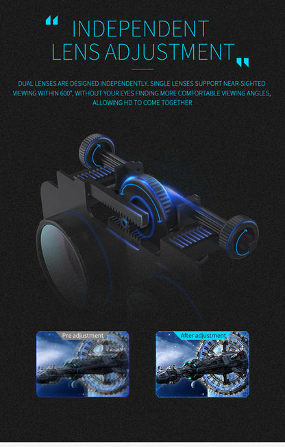 Magic G6 Smartphone VR Headset w/ Built-In Headphones
