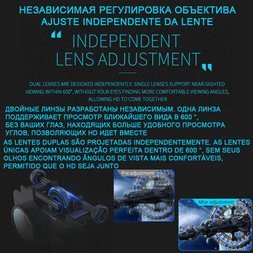 Magic G6 Smartphone VR Headset w/ Built-In Headphones