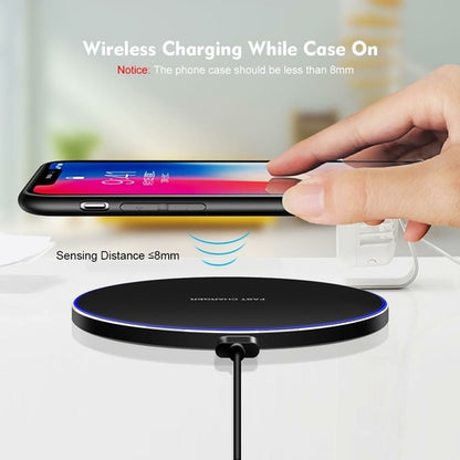 Dragon W9 30W Wireless Charging Pad — Ultra-Slim, USB-C, Qi Compatible