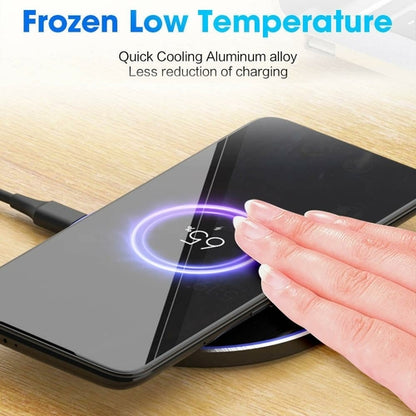 Dragon W9 30W Wireless Charging Pad — Ultra-Slim, USB-C, Qi Compatible