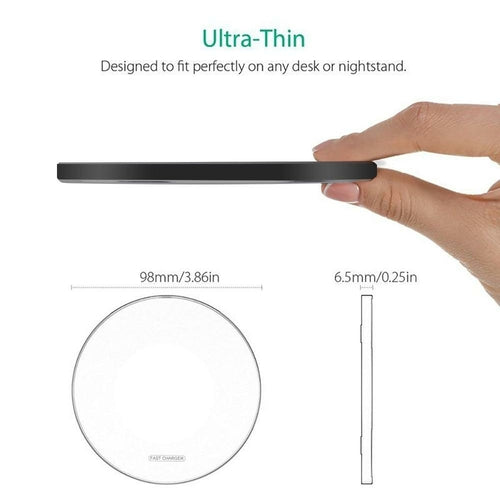 Dragon W9 30W Wireless Charging Pad — Ultra-Slim, USB-C, Qi Compatible